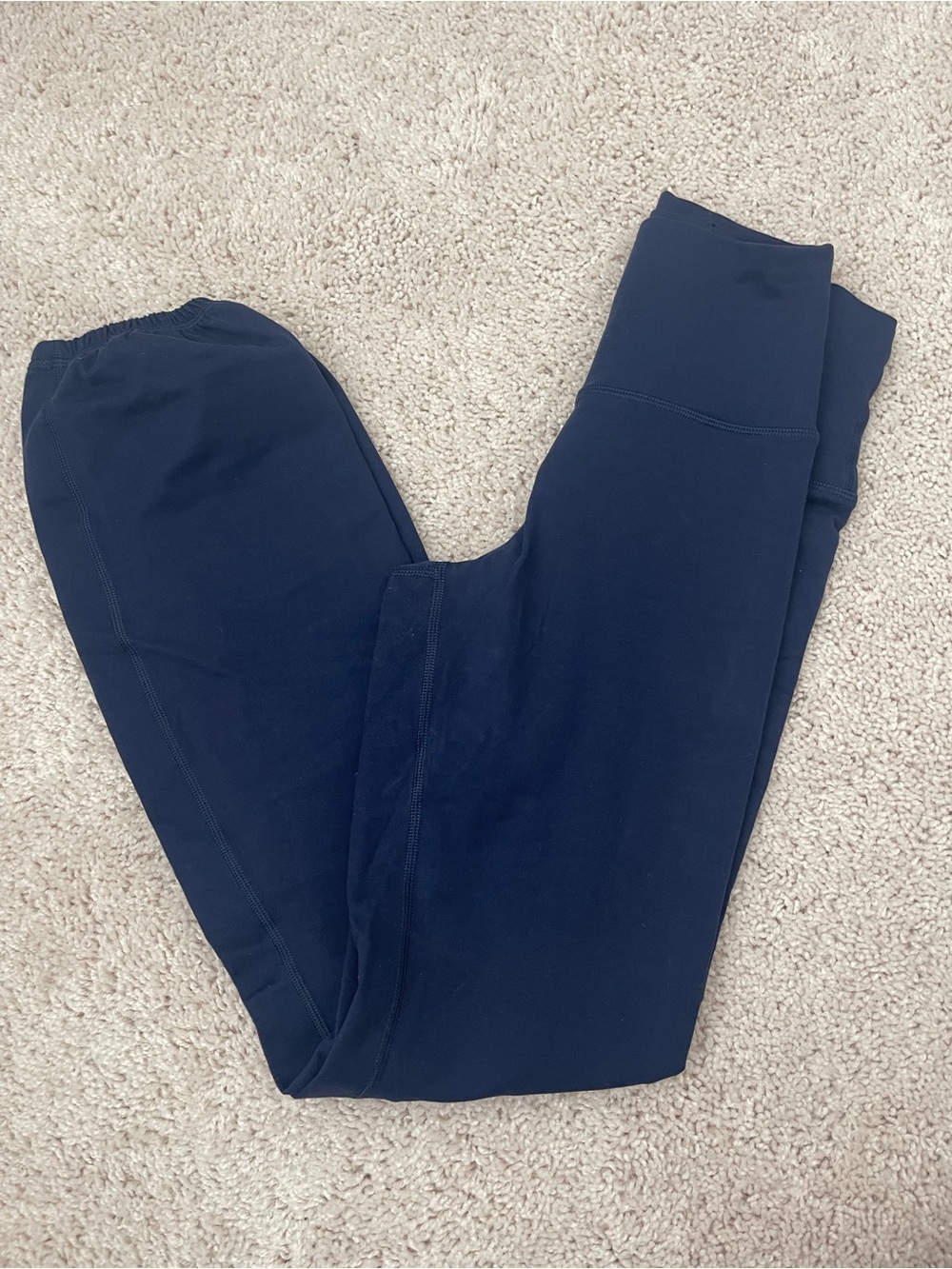 aerie Navy High-Rise Active Leggings